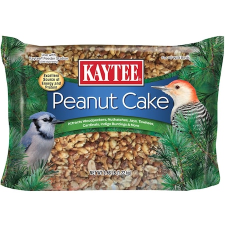 Kaytee Products Kaytee Songbird Shelled Peanuts Peanut Cake 2.68 lb 100538352